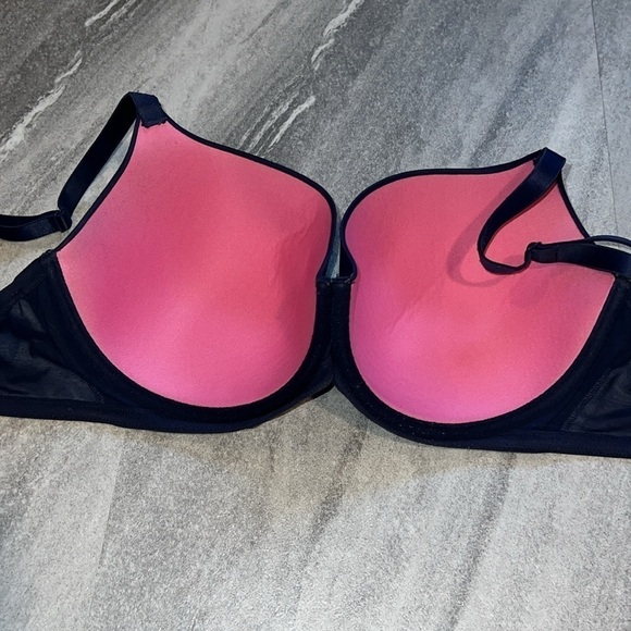 Limited Edition Pink Wear Everywhere Demi lightly line navy & light blue 36DD - Picture 8 of 8